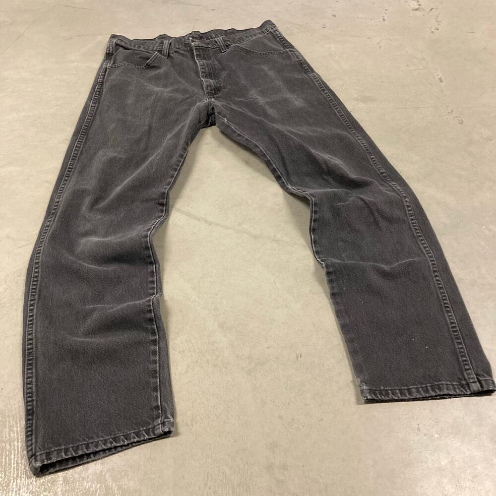 vintage y2k black rustler jeans 34x32